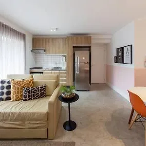 Apartamento Bhomy Vila Madalena Moderno E Lindo Lv34, São Paulo